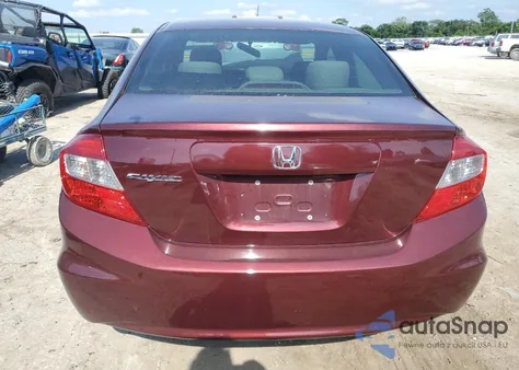 2012 Honda Civic Lx from USA, damaged, VIN 19XFB2F54CE363058
